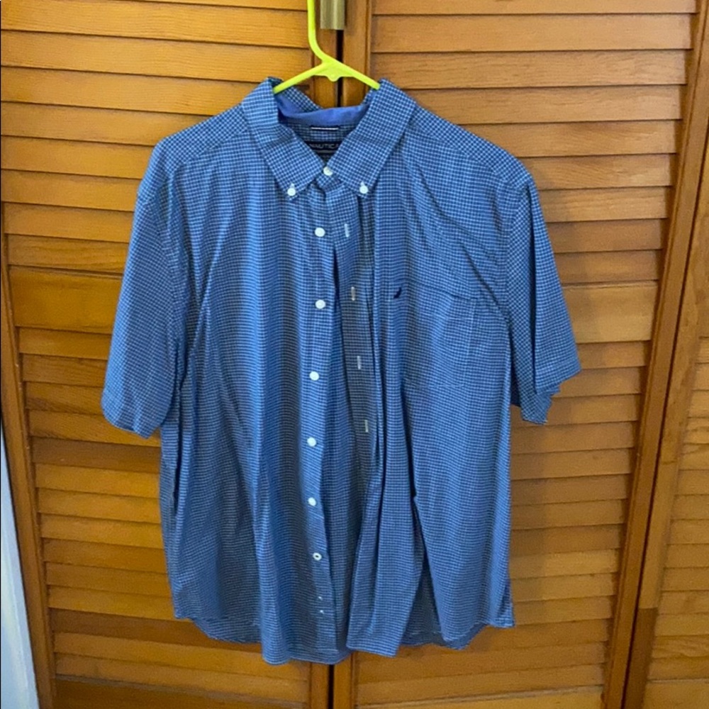 Nautica short sleeve button down size XL